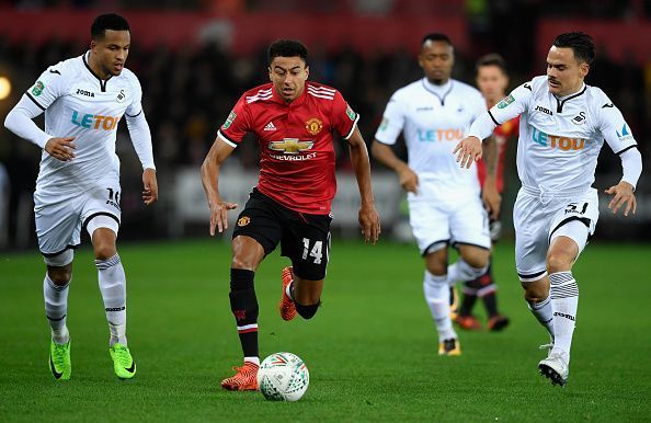 Swansea City v Manchester United - Carabao Cup Fourth Round