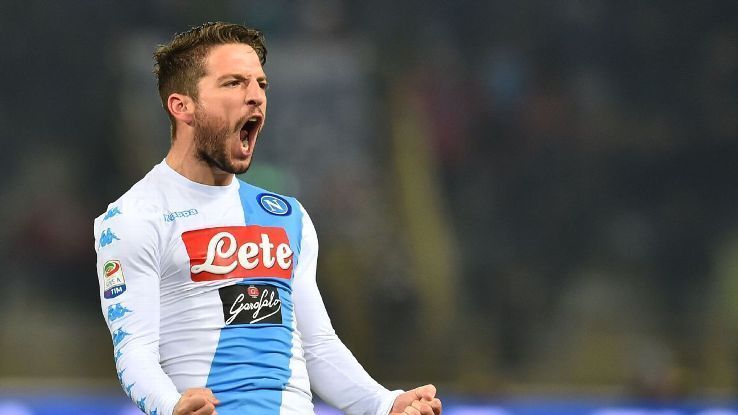 Mertens has made a seamless transition into a striker