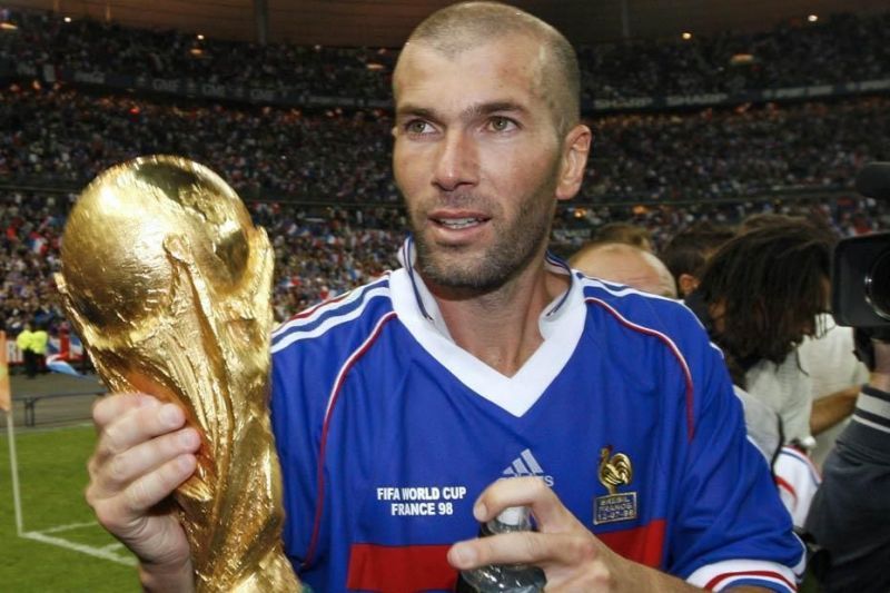 Image result for Zinedine Zidane winning world cup