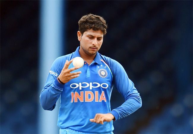 Kuldeep Yadav went for 46 runs from his four overs