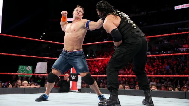 John Cena facing Roman Reigns at No Mercy