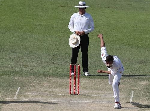 Amir was forced off after bowling just three overs on day 2