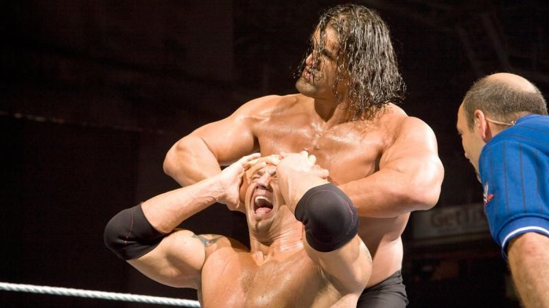 Great Khali dominating Batista