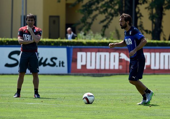 Italy Training Session And Press Conference