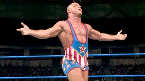 Olympic Gold Medalist and WWE Hall of Famer Kurt Angle