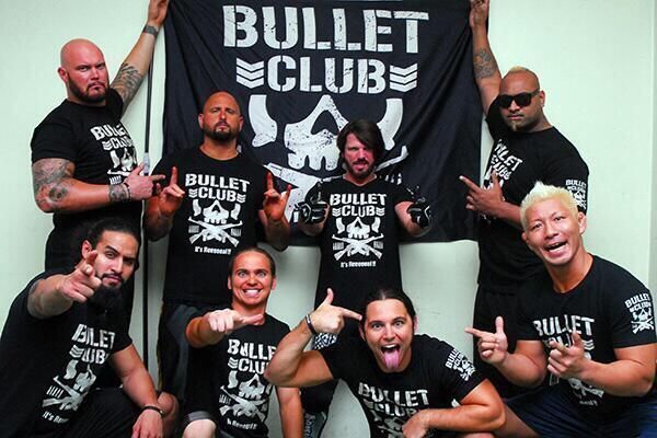 Bullet Club under the leadership of AJ Styles