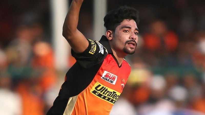 Image result for mohammed siraj bowling