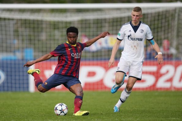 Schalke 04 v FC Barcelona - UEFA Youth League Semi Final