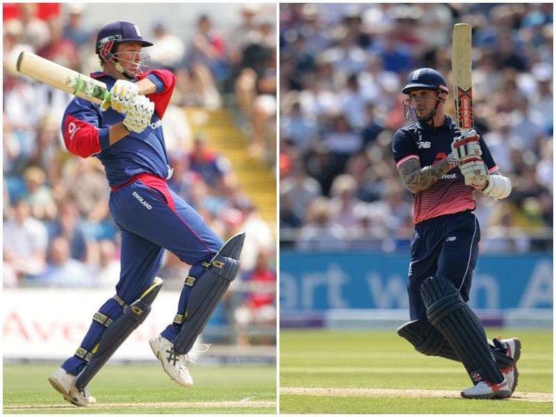 If Trescothick was a batting stylist, Hales could be described as a brutal stroke-maker