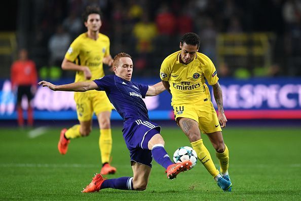 RSC Anderlecht v Paris Saint-Germain - UEFA Champions League