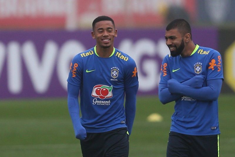 Gabriel Jesus and Gabigol helped Brazil win the gold medal in the Olympic games in 2016