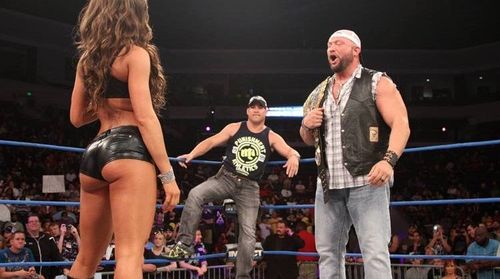 Bully Ray (Right) played a huge role in the majority of TNA's top storylines for about a decade