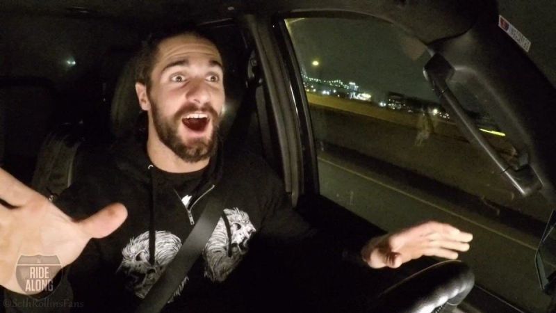 Seth Rollins always draws the short straw and is forced to be the driver