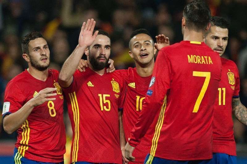 Spain are almost certain of their qualification to the 2018 World Cup
