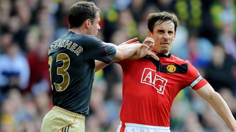 Carragher and Neville now host MNF for Sky Sports