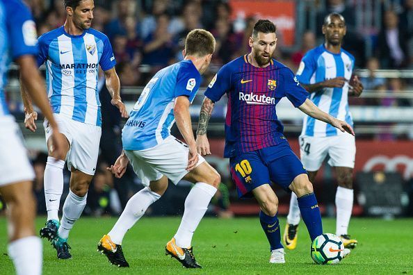 Malaga managed to stifle Messi but couldn&#039;t stop Barcelona