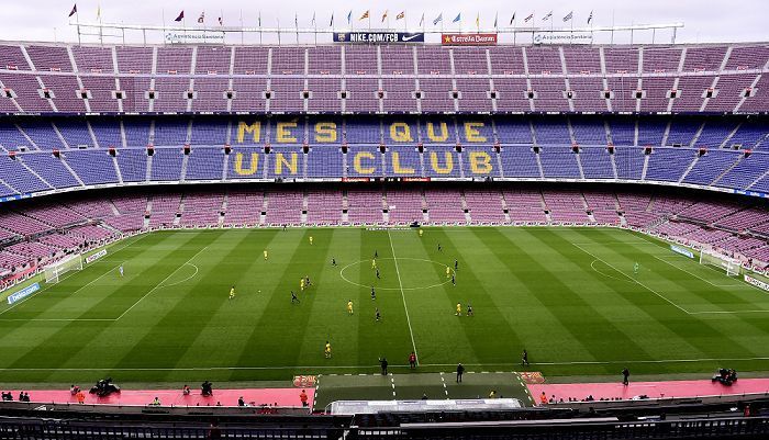 Barcelona 3-0 Las Palmas behind closed doors Camp Nou Catalan Referendum