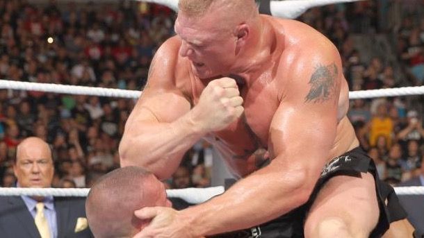 Brock Lesnar is one of the most feared fighters in the world