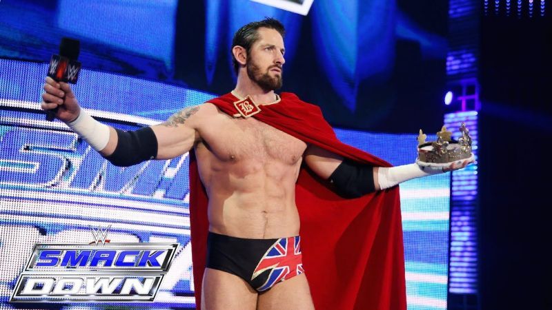 Wade Barrett was apparently unhappy in the WWE