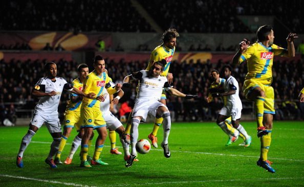 Swansea City v SSC Napoli - UEFA Europa League Round of 32