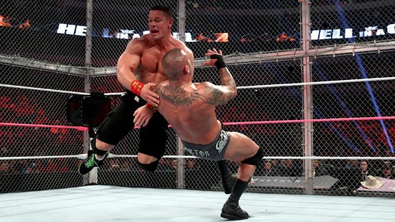 John Cena has a less than flattering record at Hell in a Cell