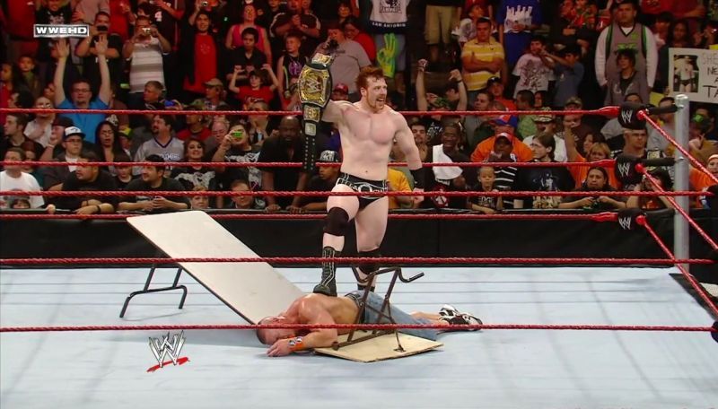 Things sure have changed for Sheamus over the past eight years 