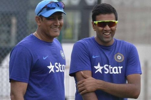 Ravichandran Ashwin Anil Kumble India Cricket