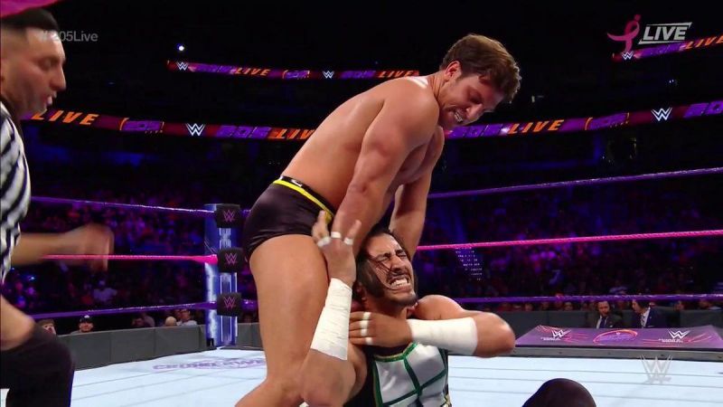 Akira Tozawa was a thorn in Drew Gulak&#039;s side during his match with Mustafa Ali.