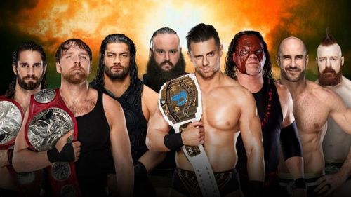 Eight of WWE's top stars will do battle in the main event on Sunday night