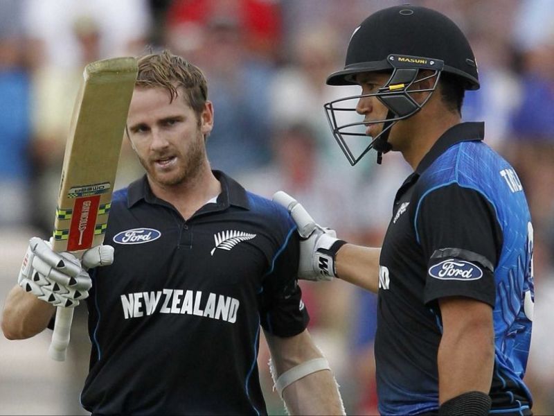 Kane Williamson and Ross Taylor