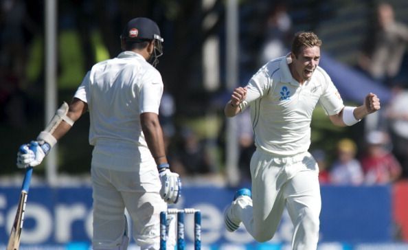 Southee&#039;s career-best Test figures came against India