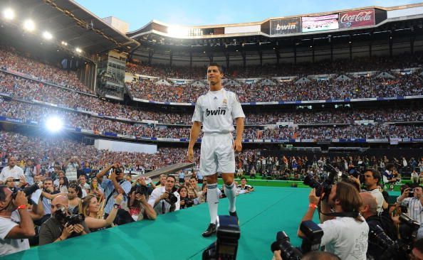 Real Madrid Presents Cristiano Ronaldo As New Player