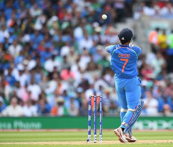 Dhoni's dismissal in the final ended India's hopes