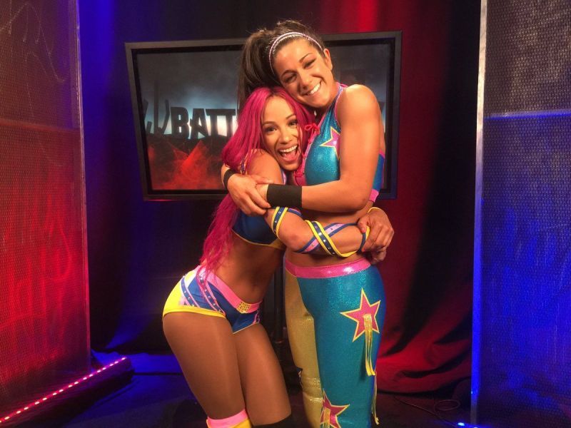 Bayley was Sasha&#039;s mystery partner at last year&#039;s Battleground