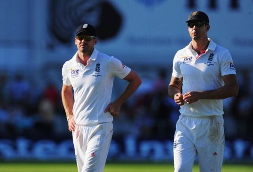 James Anderson and Kevin Pietersen helped England reach the top of the Test rankings in 2011/12