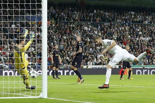 Karim Benzema Real Madrid Tottenham