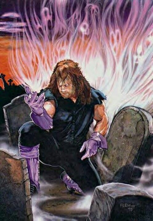 Undertaker fan Art by Flem.