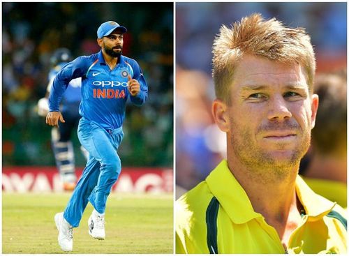 Virat Kohli David Warner