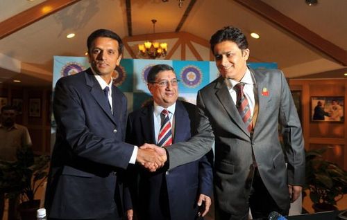 Rahul Dravid Anil Kumble