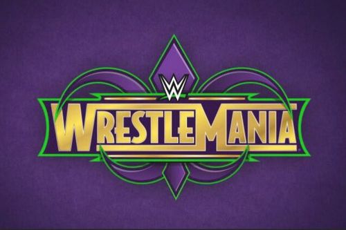 The logo for next year's WrestleMania