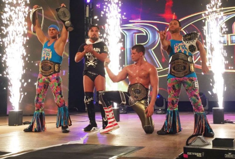 The Bullet Club was once again in action as Cody defended his World Title on the night