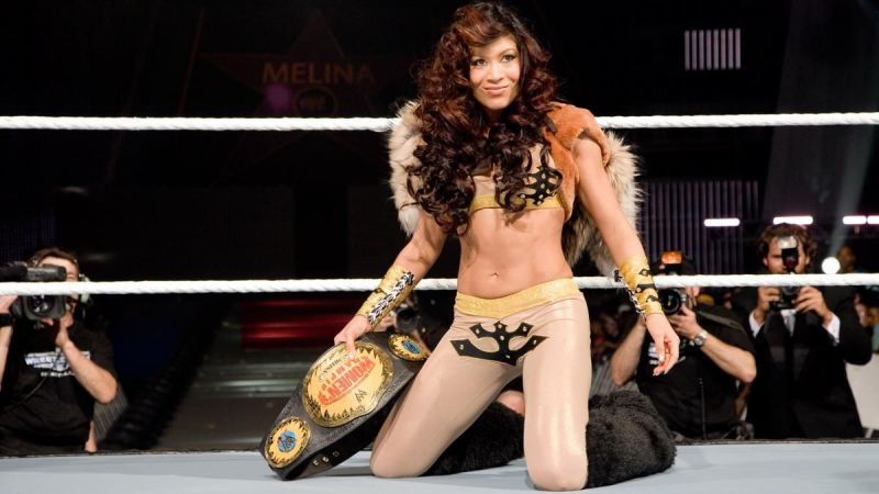 Melina is a three-time Women's Champion 