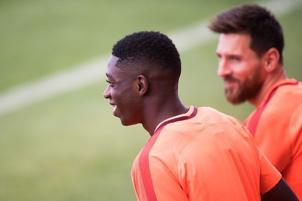 FC Barcelona Training Session