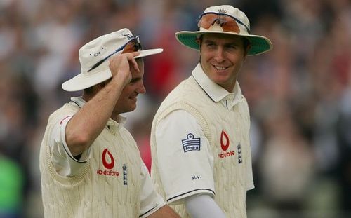 Andrew Strauss Michael Vaughan