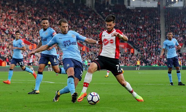 Shane Long won the penalty which Gabbiadini smashed past Elliot