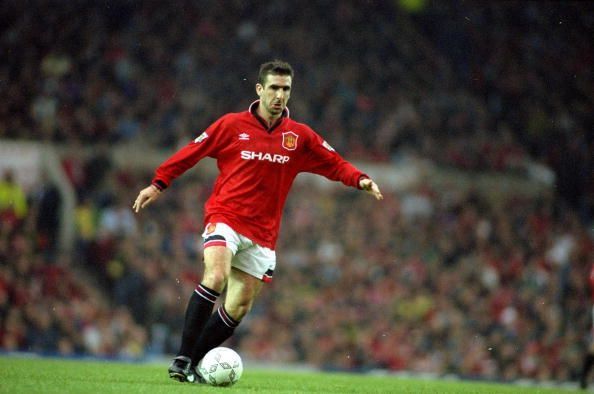 Eric Cantona of Manchester United