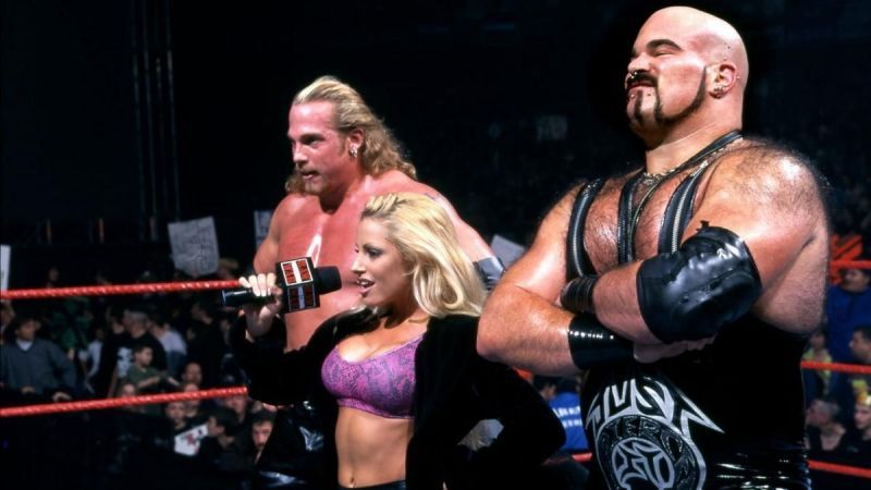 Trish&#039;s first foray in to the WWE was managing the team of Test &amp; Albert