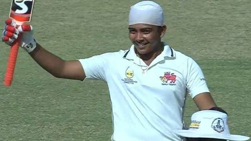 Prithvi Shaw shines for Mumbai. 