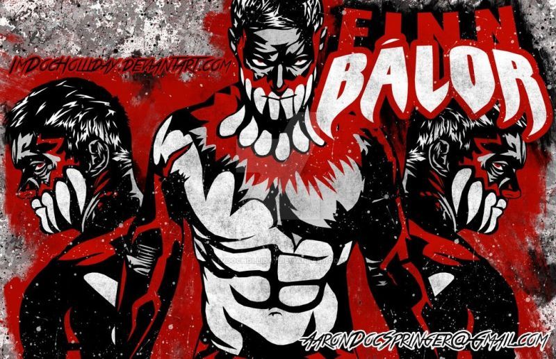 Finn Balor in Demon regalia