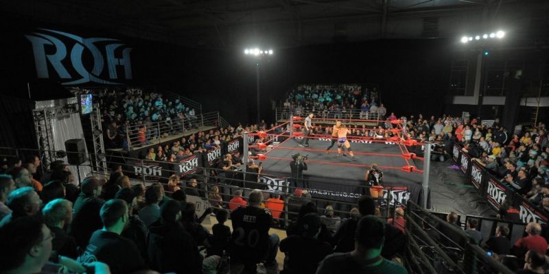 An ROH ring (Image Courtesy: voicesofwrestling)
